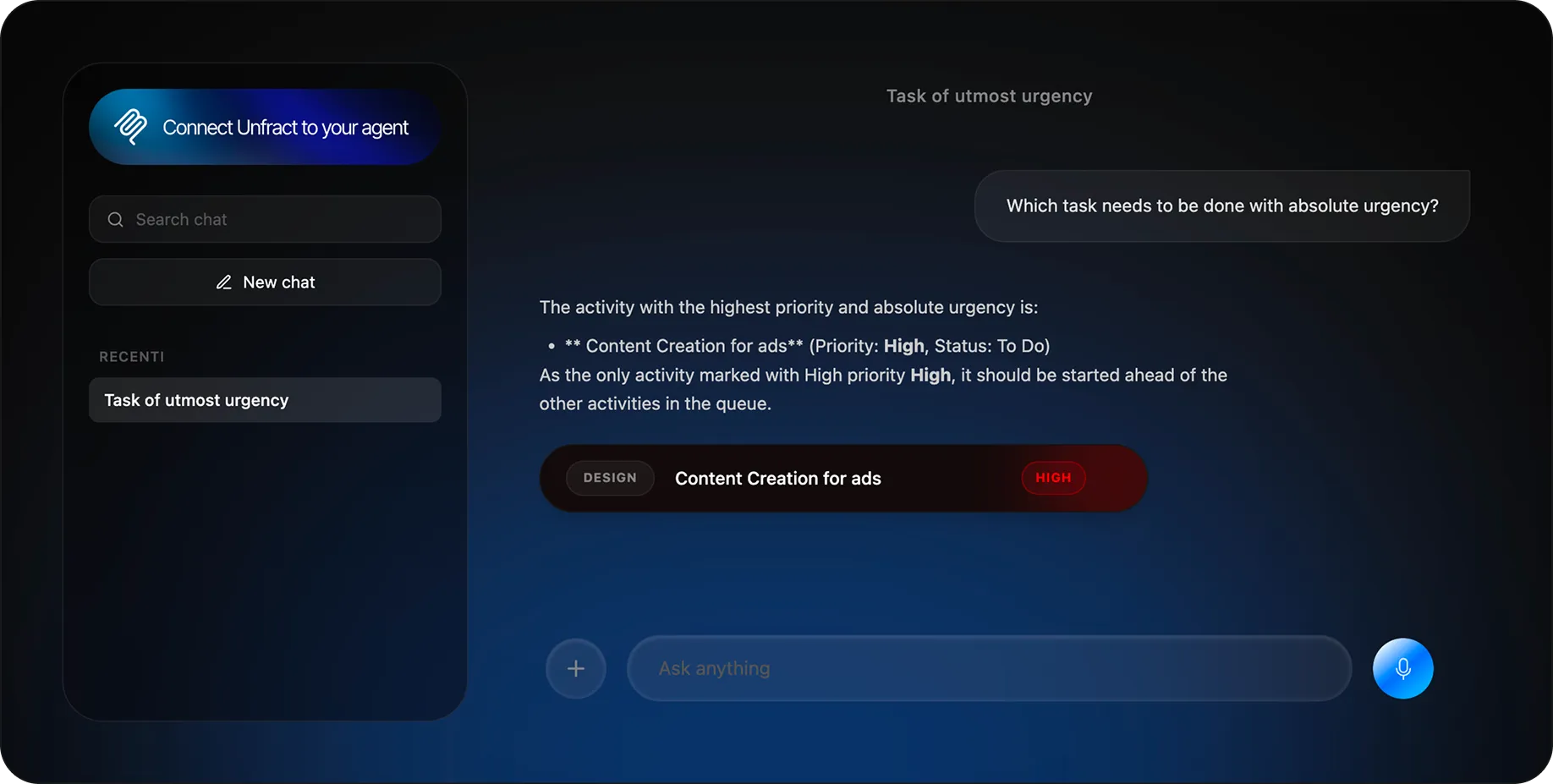 AI Hub Interface and Assistant
